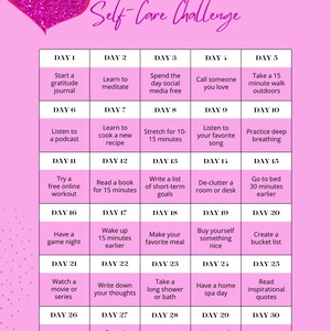self care digital print