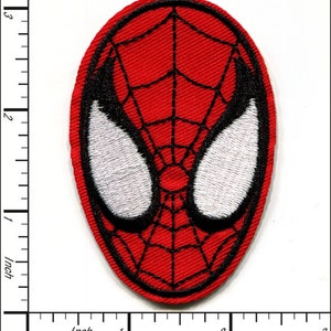 2 Spiderman Patches  Iron On or Sew on
