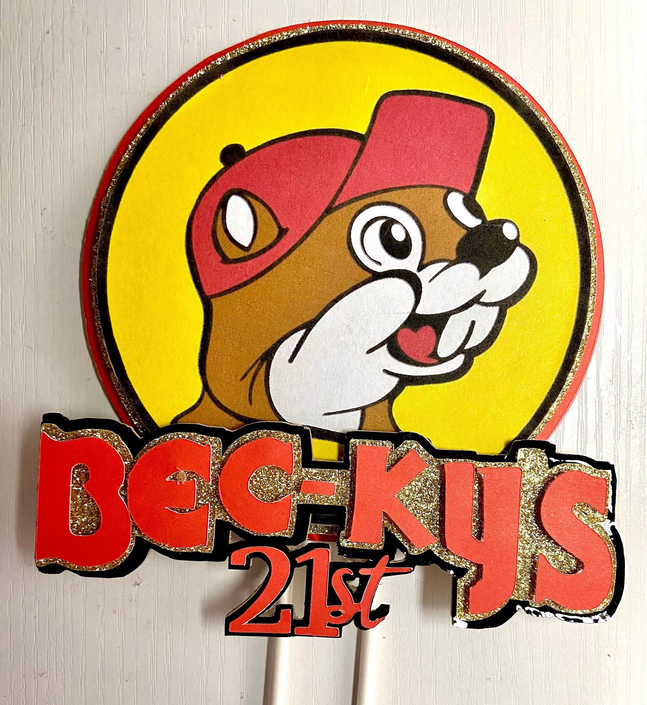 Bucees cake topper Etsy
