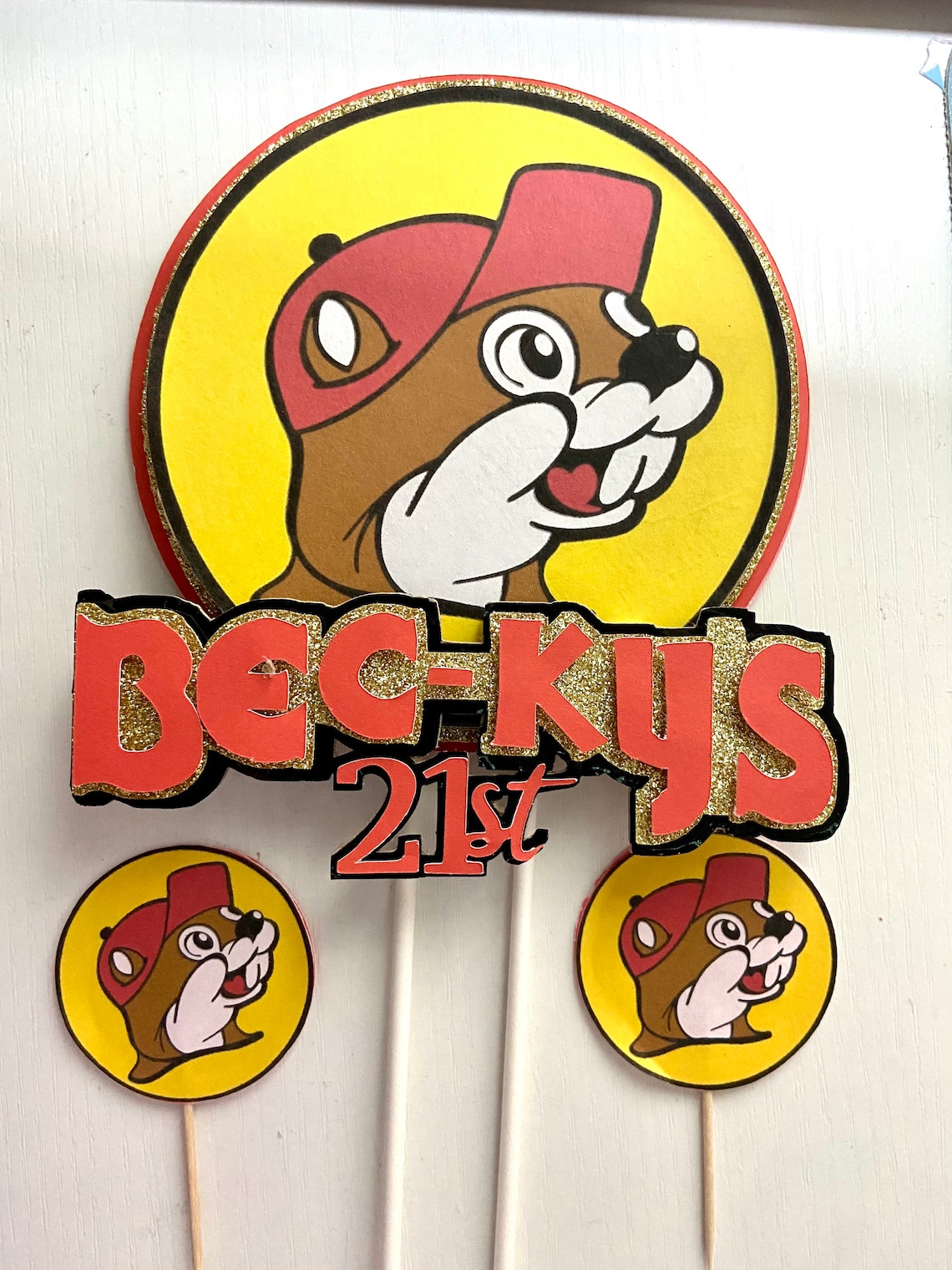 Bucees cake topper Etsy