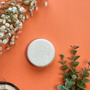 Coconut Organic Vegan Shampoo Bar - Eco Friendly - Zero Waste - Plastic Free - Beauty and Aromatherapy - Travel Shampoo bar