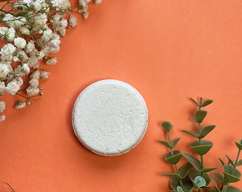 Veganistische biologische kokosshampooreep - milieuvriendelijk - geen afval - plasticvrij - schoonheids- en aromatherapie - reisshampooreep