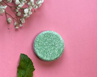 Mint Organic Vegan Shampoo Bar - Eco Friendly - Zero Waste - Plastic Free - Beauty and Aromatherapy - Travel Shampoo bar