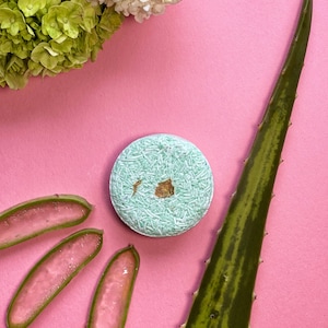 Aloe Organic Vegan Shampoo Bar - Eco Friendly - Zero Waste - Plastic Free - Beauty and Aromatherapy - Travel Shampoo bar
