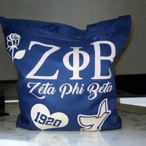 Zeta Blue Glam Mega Tote Bag