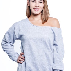 Nike off Shoulder Sweatshirt Etsy Australia