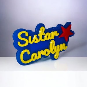 OES Sorority name pin | name badge | lapel pin | name pin | Sorority pin