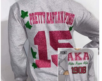 Ivy Collegiate AKA Sweatshirt | Personalized