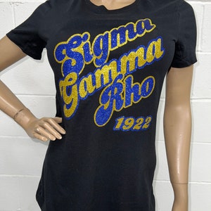 Sigma Gamma Rho Glam Fitted tee
