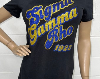 Sigma Gamma Rho Glam Fitted tee