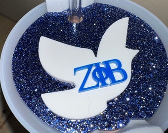 Zeta Dove Cup Topper | Dove Stanley cup topper