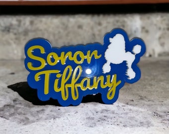 Sigma Gamma Rho name pin | name badge | lapel pin | sigma pin | Sorority pin
