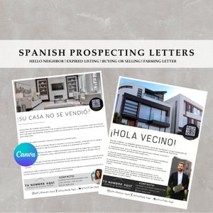 Plantilla de Canva para carta inmobiliaria, carta de saludo al vecino, prospección de propiedades vencidas, prospección inmobiliaria, plantillas de Canva