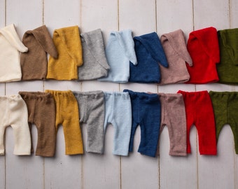 NEWBORN outfit | Newborn Set | Multiple Colours | Stretch | Photography Prop | Trousers | Sleepy Hat | Hat & Trouser Set | Baby clothes