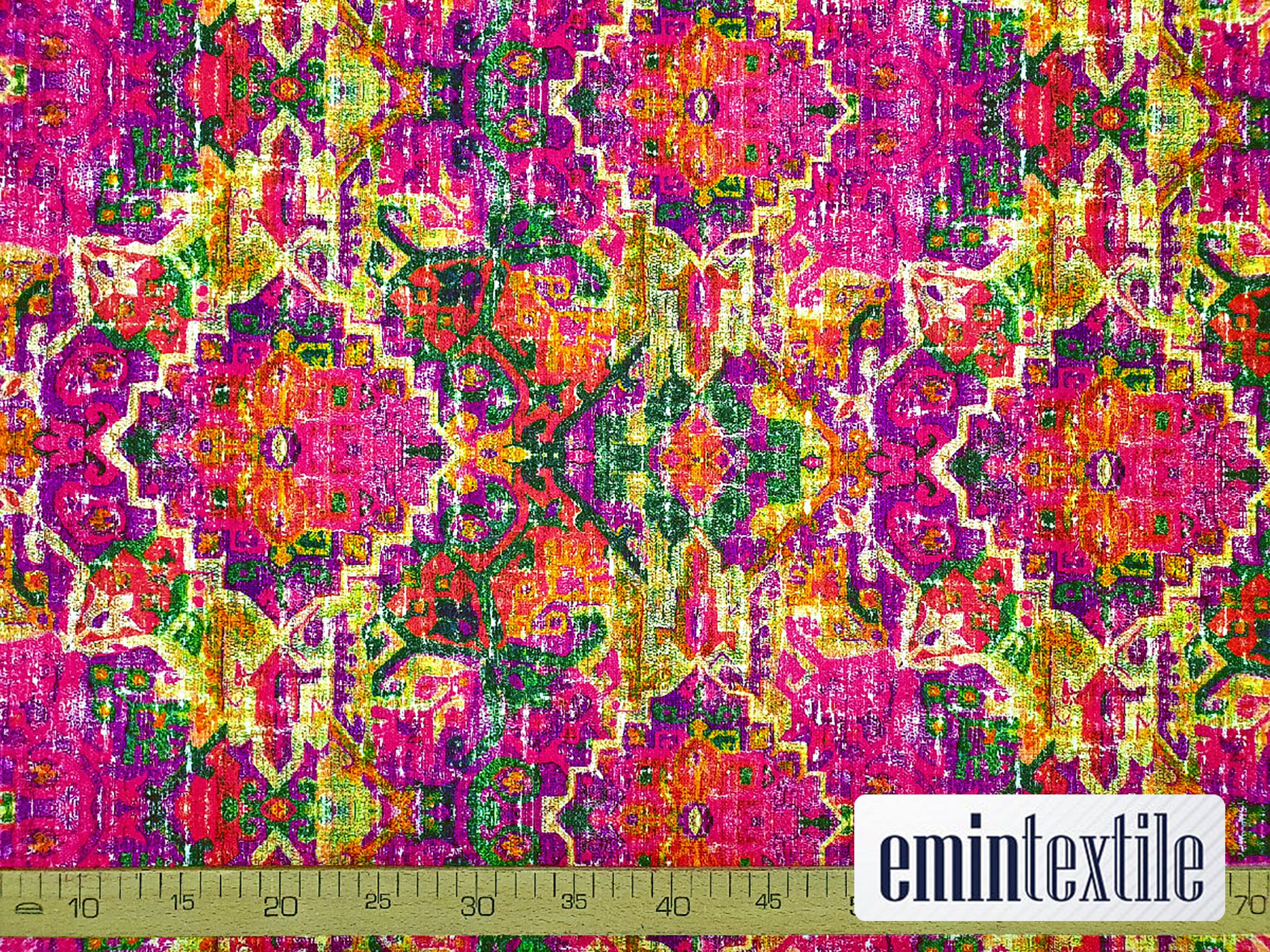 Modern Kilim Fabric by the Yard, Home Decor Fabric, Fabric for Outdoor