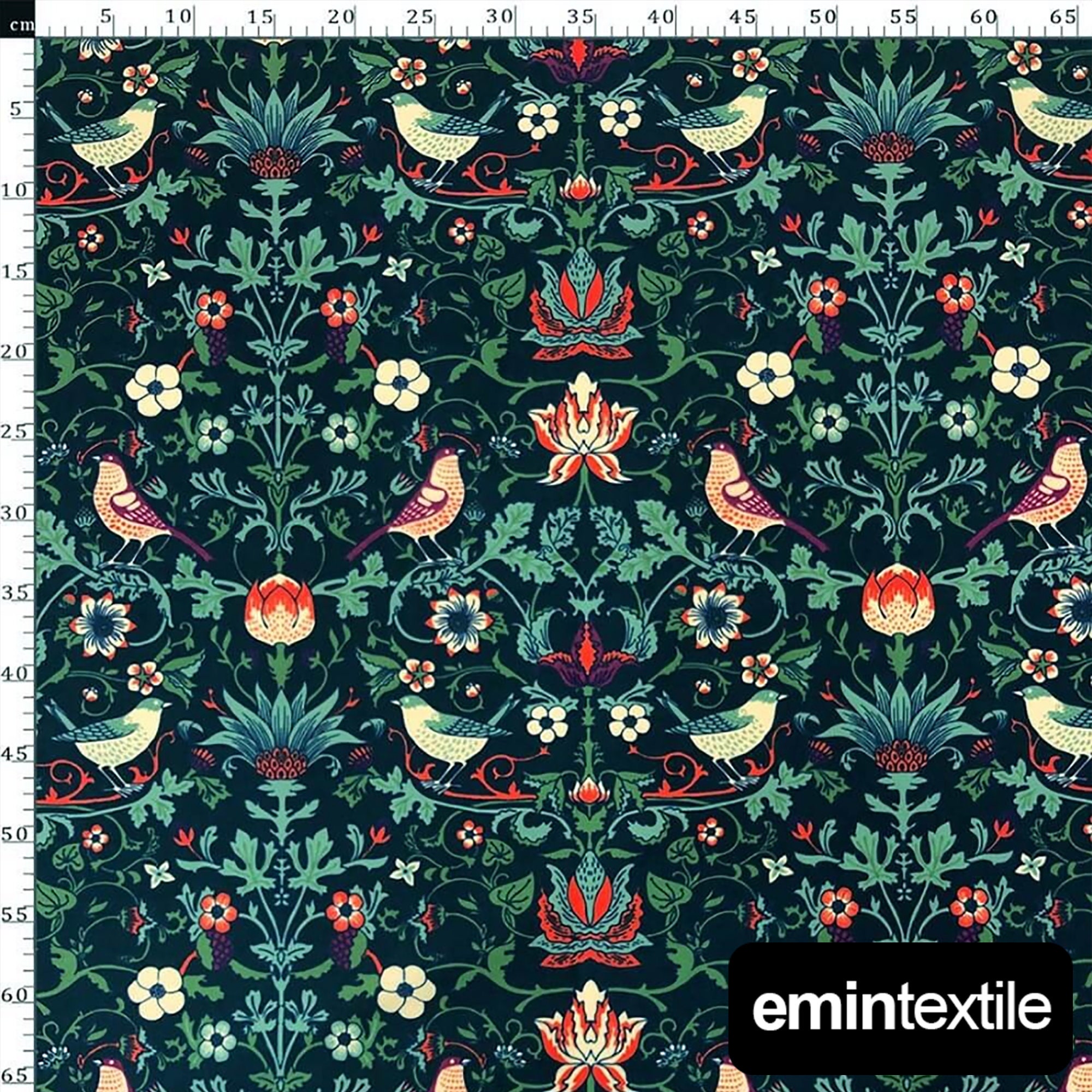 William Morris Fabric Upholstery fabric by the Yard Pillow Etsy