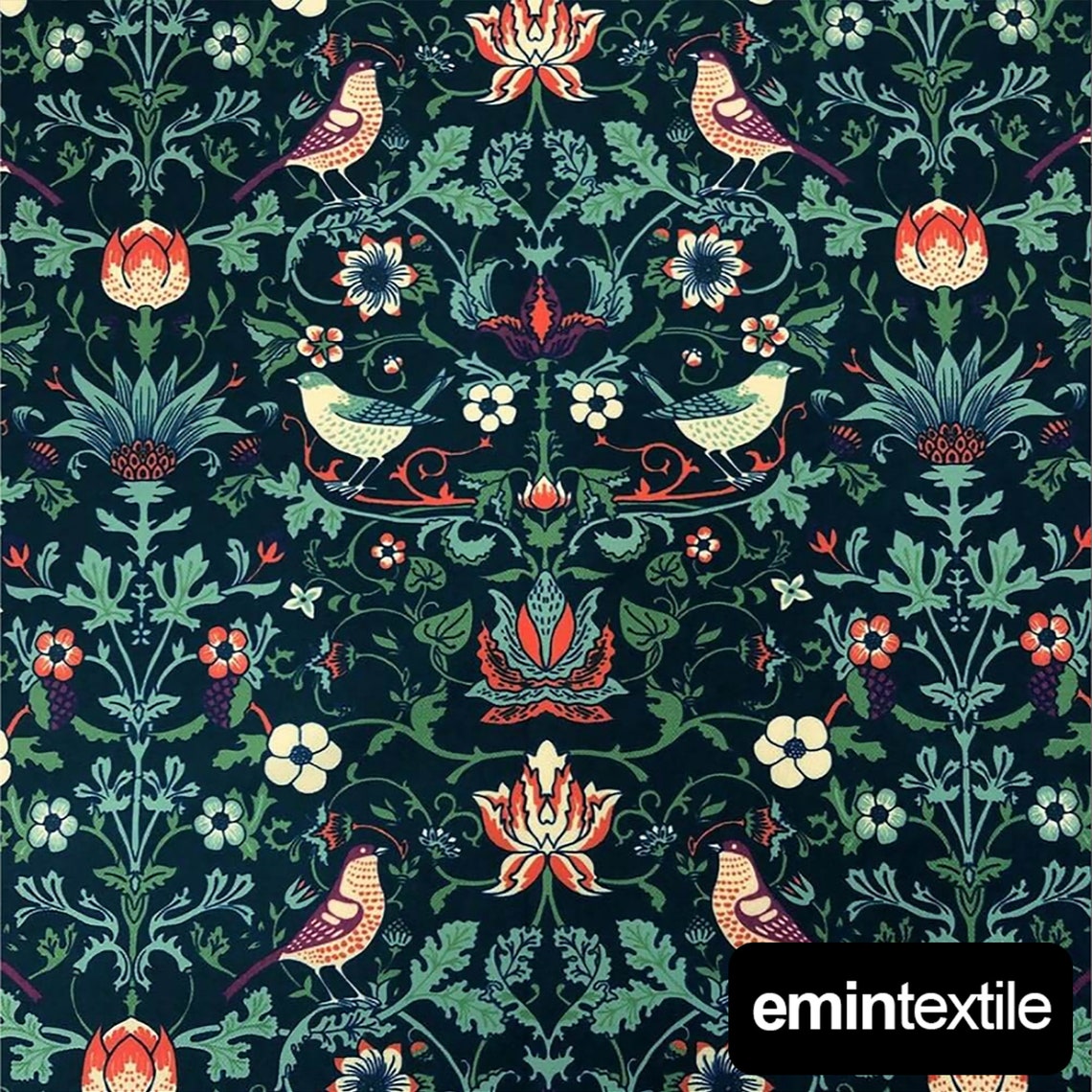 William Morris Fabric Upholstery Fabric by the Yard Pillow Etsy Australia