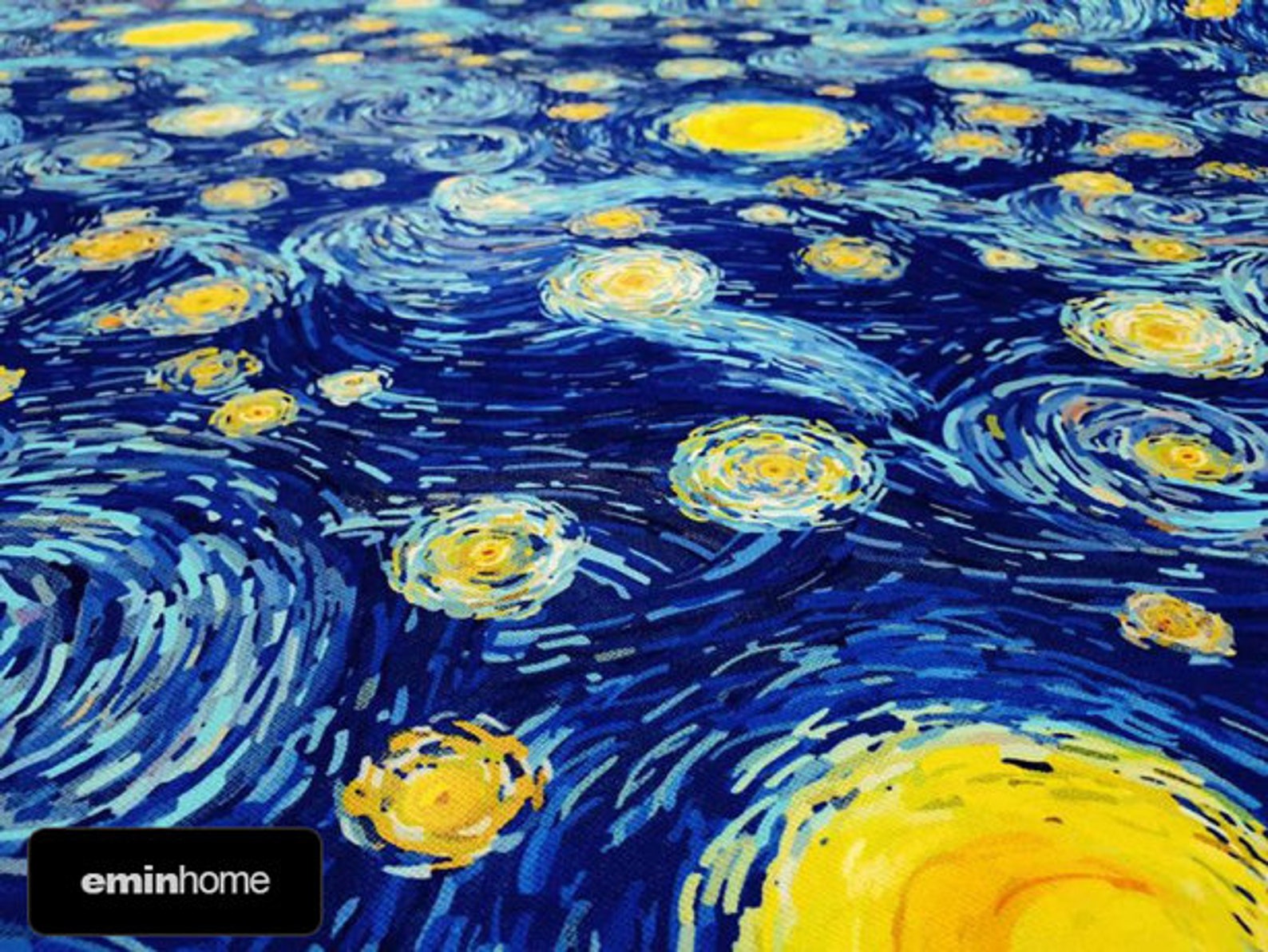 Starry Night Fabric van Gogh Fabric Blue Yellow van Gogh Etsy