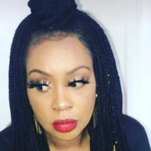 Braided conrow wig