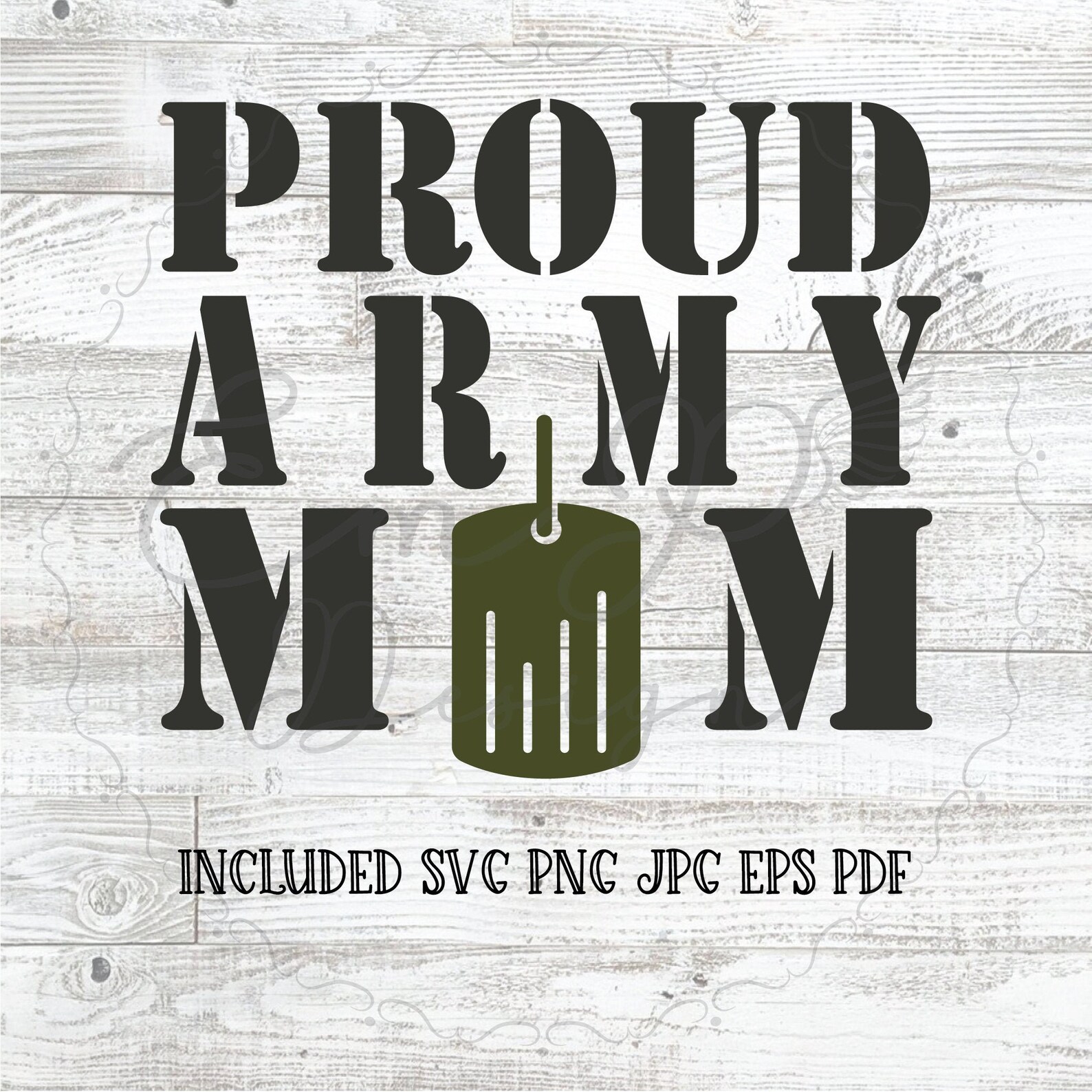 Free Proud Army Mom Svg 692 SVG PNG EPS DXF File