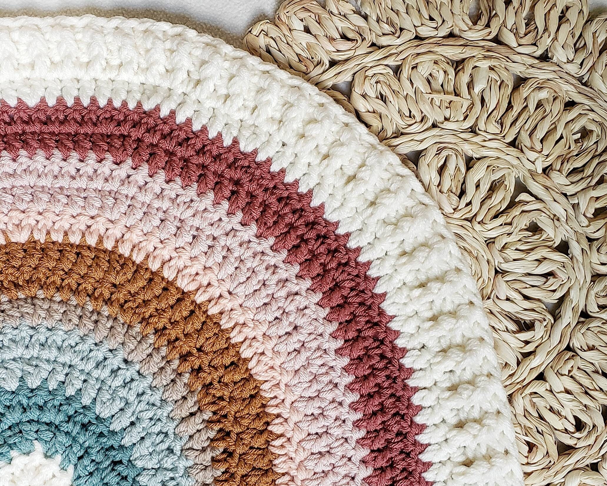 Rainbow Baby Blanket Rainbow Baby Gift Modern Boho Nursery Etsy