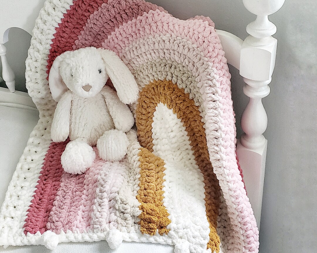 Mini Rainbow Crochet Pattern, Crochet Pattern for a Rainbow Pillow,  Miniature Doll Pillow, Rainbow Stuffed Toy, Rainbow Baby Shower Gift 
