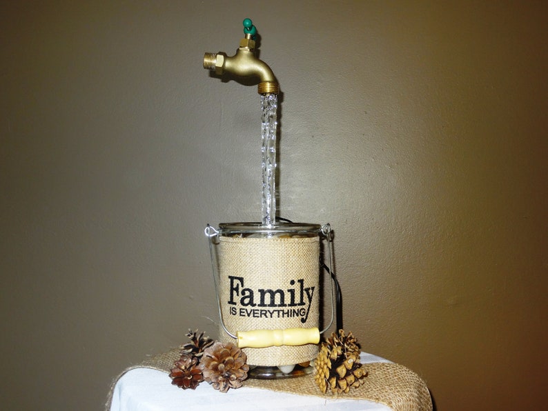 2 Kits Floating Faucet Water Fountain Kits DIY Make Two Etsy