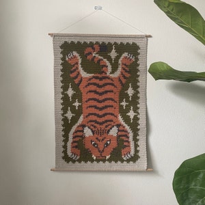 タイガーラグタペストリーパターンのダウンロード