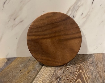 Eureka Mignon Zero Grinder Hopper Lid. Walnut Olive Mahogany