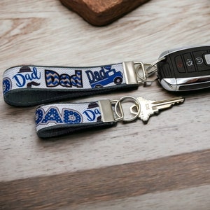 Regalo para papá Llavero para nuevos papás Llavero de pulsera Llavero para llaves de auto Llavero para el Día del Padre Cumpleaños