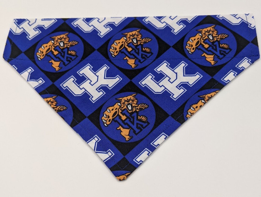Kentucky Wildcats Dog Bandana, FREE SHIPPING University of Kentucky Cat