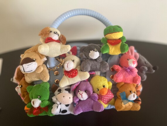 Stuffed animal purse sale