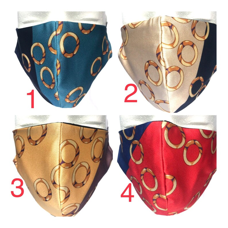 Silk Easy Breath Face masks Washable fashionable face Etsy