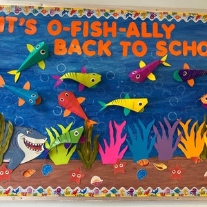Bacheca scolastica per insegnanti RITORNO A SCUOLA/Aula materna/ritagli/decorazioni/cartoncino/bentornato a scuola/Bambini