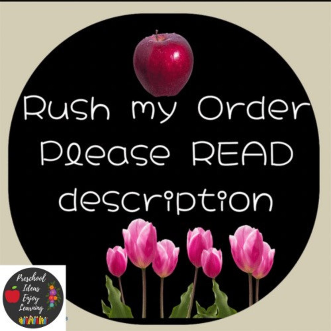 Rush My Order Within 3 Days Processing Time - Etsy