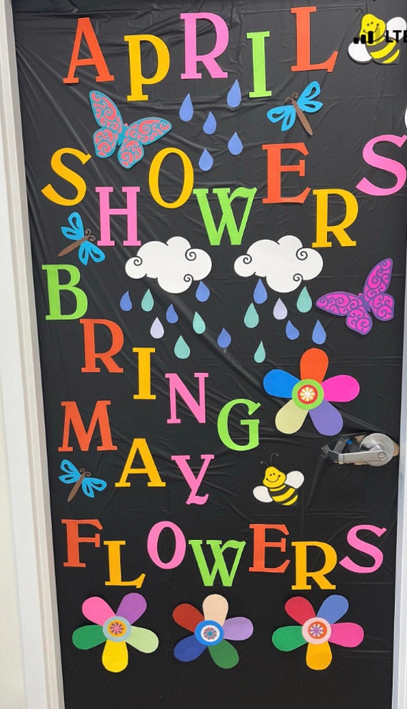 Frühlingsblumen-Pinnwand-Set – 82 Ausschnitte Mit Klebepunkten Für Klassenzimmer & DIY