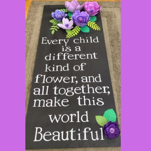 Teachers Class Door Decoration/ Every Child is a Flower/ Etsy