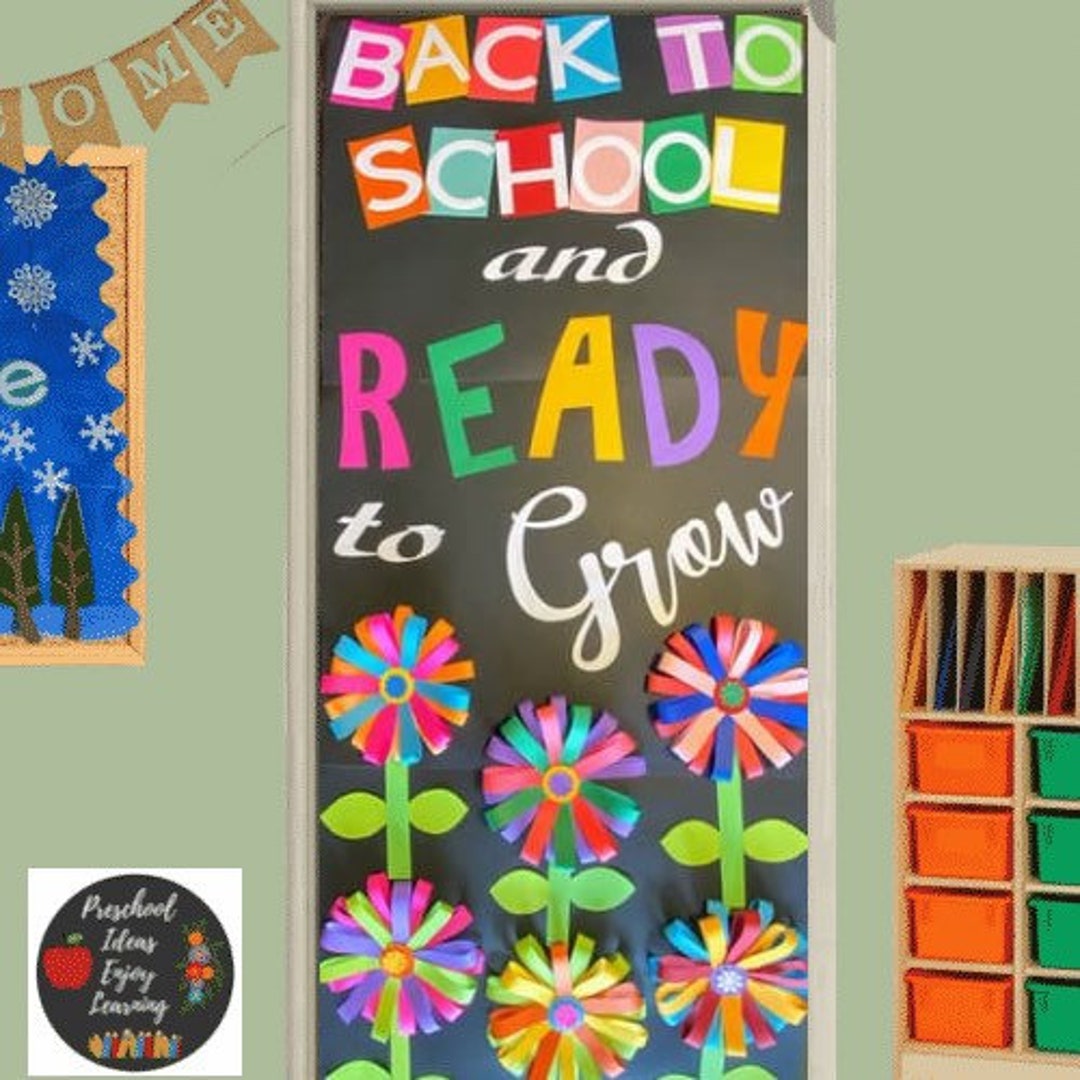 Teachers School Classroom Door Decoration Welcome Back to School ...