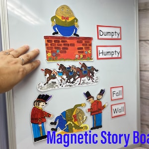 Humpty Dumpty/Magnetic Story Board/ Imagination/Kinder/Vorschule/kreatives SpielAbenteuer/Lied
