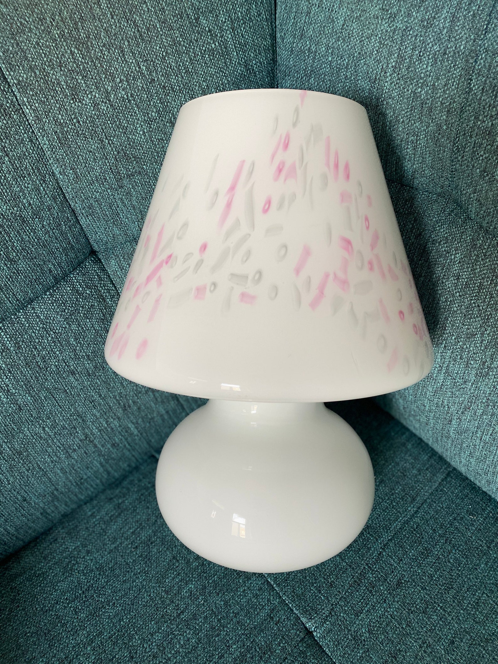 Murano Glass Lamp Rare Confetti Funfetti collection 12 Etsy