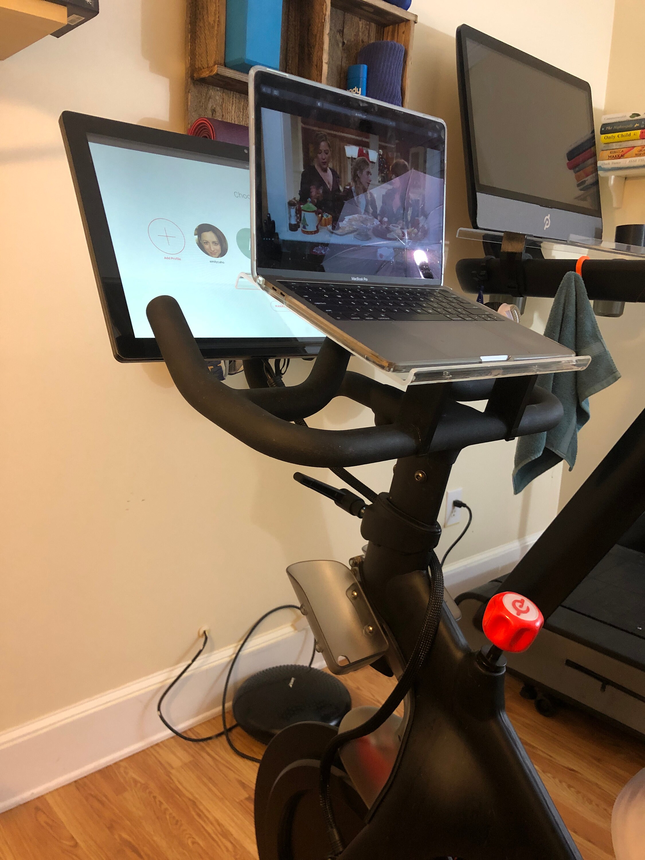 Exercise Bike Desk Bike and Bike Fitting Desk Top Work Read or