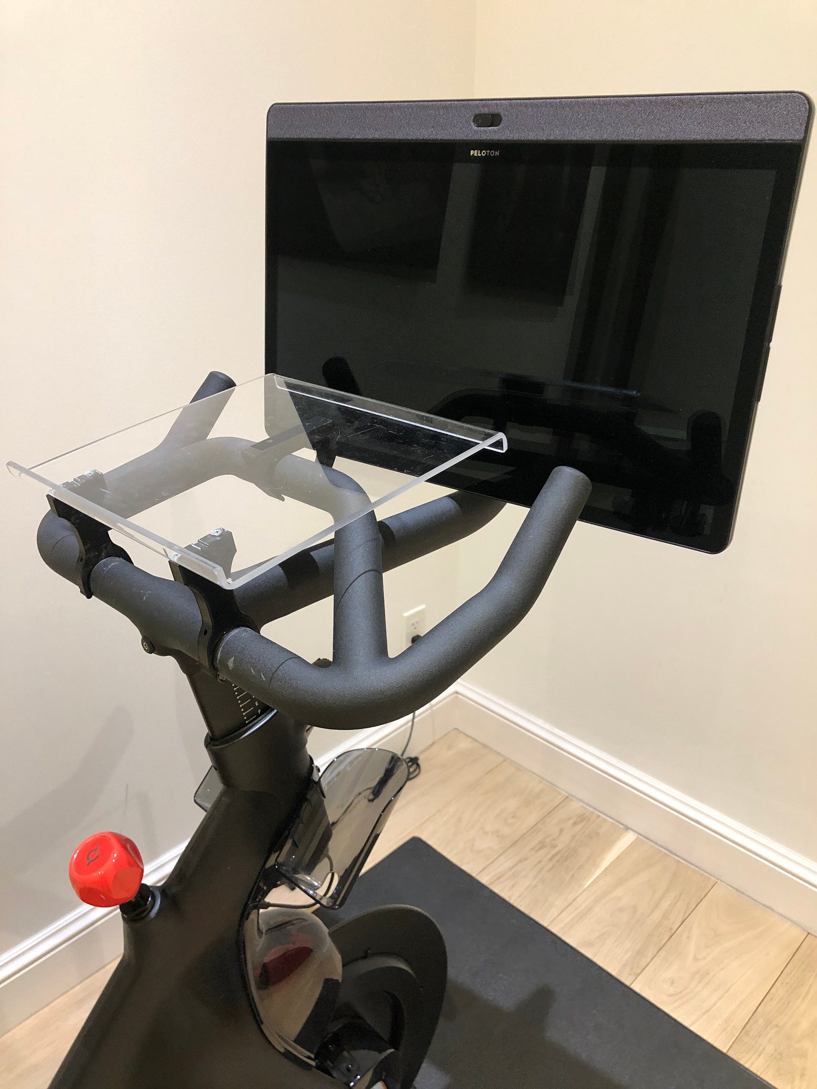 Peloton Bike and Bike fitting desk top for multitasking will Etsy