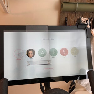 Exercise bike, I-Pad, Tablet holder, fits bike monitors, Bike and Bike + Tread and Tread + and most monitors less than 1" thick. USA made image 8