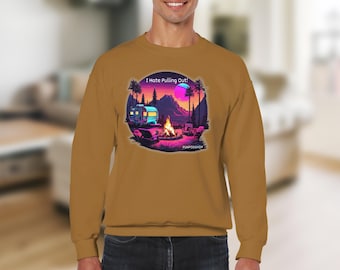 Funny Camping T-Shirt, I Hate Pulling Out T-Shirt, Retro Camper Shirt, RV Campfire Tee, Unique Camping Gift, Outdoors Graphic Shirt