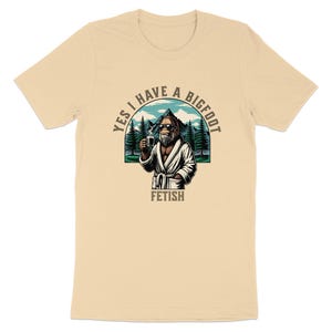 Funny Bigfoot T-Shirt, Unique Sasquatch Gift, Bigfoot Enthusiast Tee, Graphic Bigfoot Shirt, Humorous Yeti T-Shirt, Novelty Tee