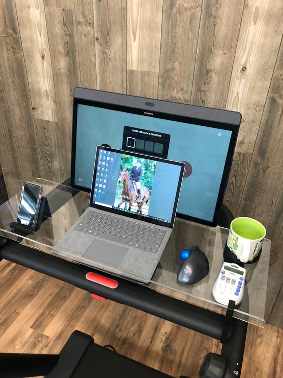 NEW Treadmill desk top Free cup holder and phone /tablet -  Schweiz