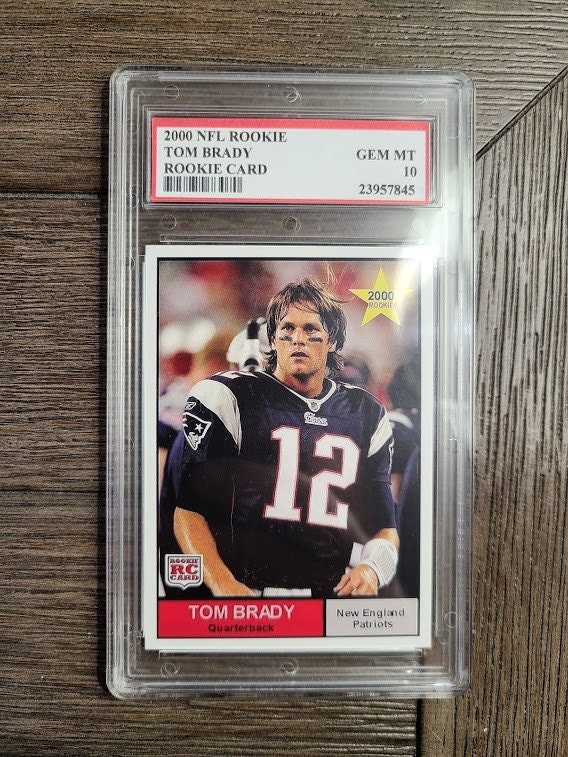 Tom Brady Baseball Card 