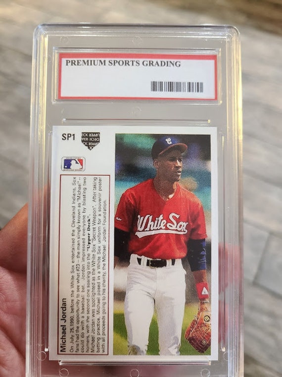 1991 upper deck best sale baseball michael jordan