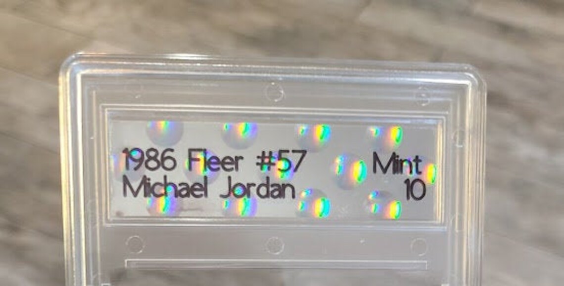 4 Custom tab label for custom grading card slabs encasing Etsy