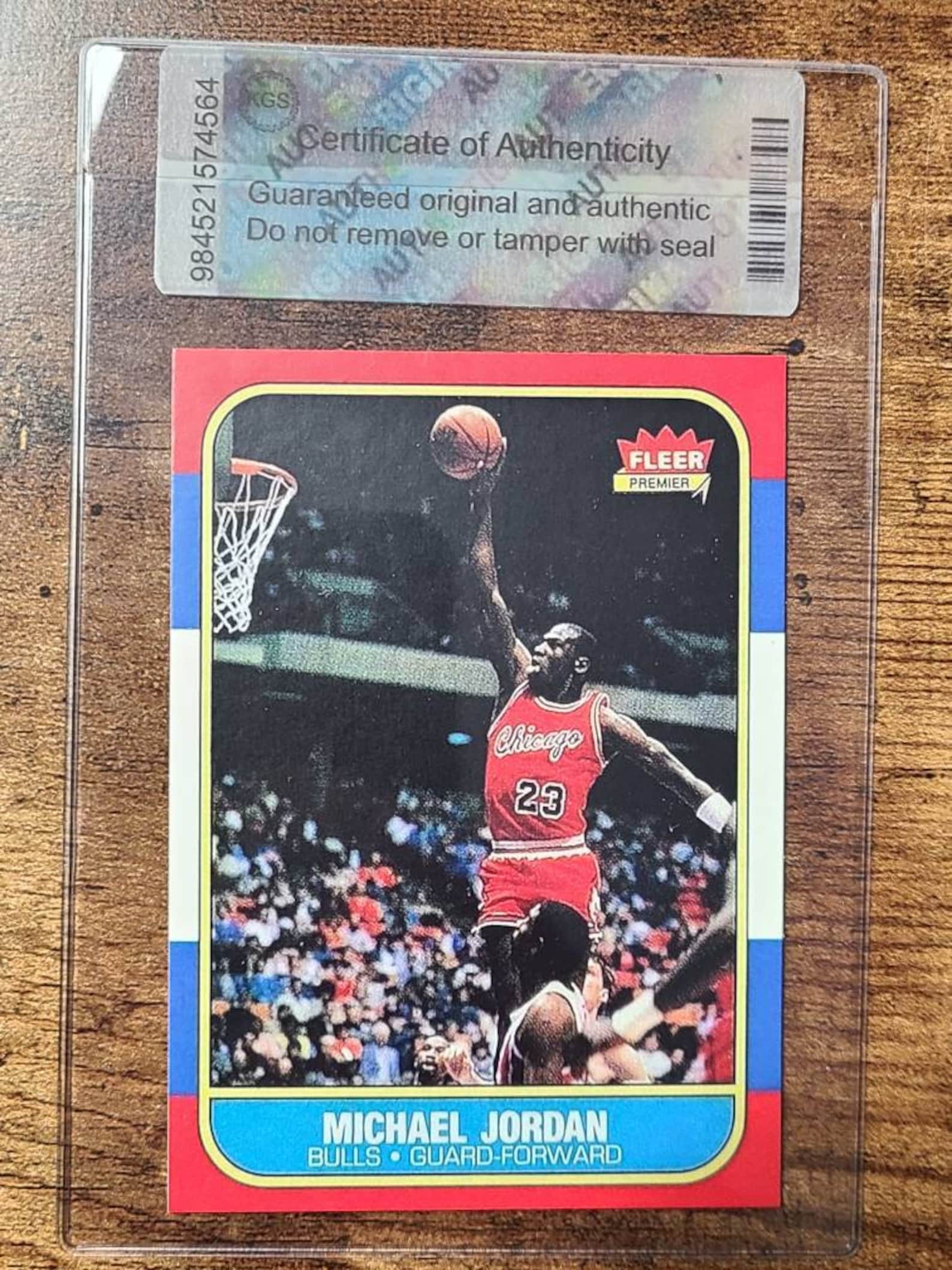 michael jordan 86 fleer card
